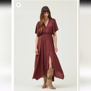 Burgundy Maxi Dress